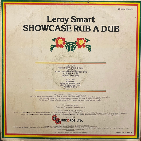LEROY SMART [Showcase Rub A Dub]