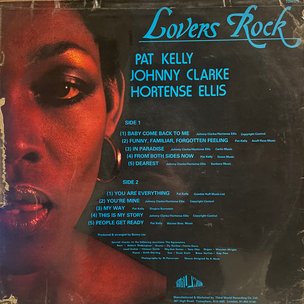 V.A.(JOHNNY CLARKE, PAT KELLY, HORTENSE ELLIS) [Lovers Rock]