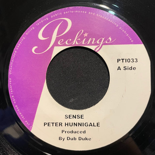 PETER HUNNIGALE  [Sense / Leave Me Alone]