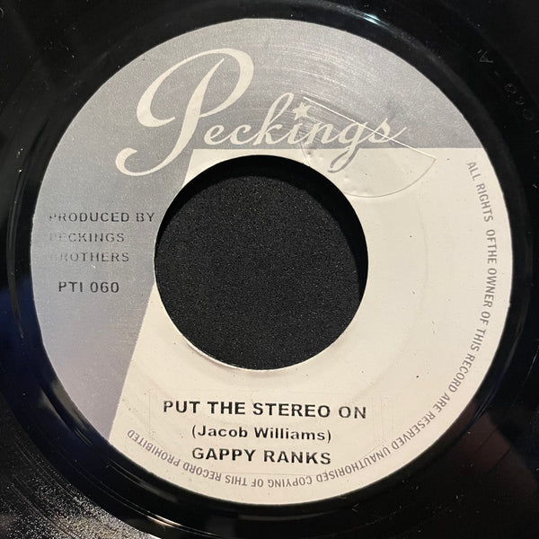 GAPPY RANKS / SPARKY [Put The Stereo On / Speaker Box]