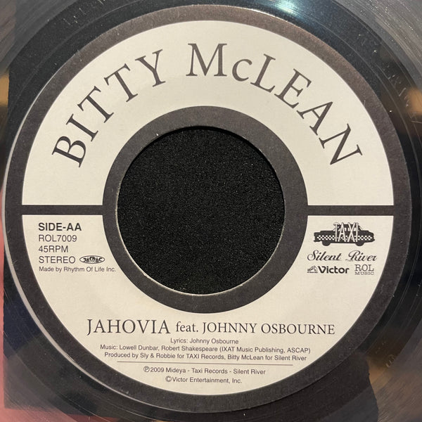 BITTY MCLEAN / BITTY MCLEAN FEAT. JOHNNY OSBOURNE [Plead My Cause / Jahovia]