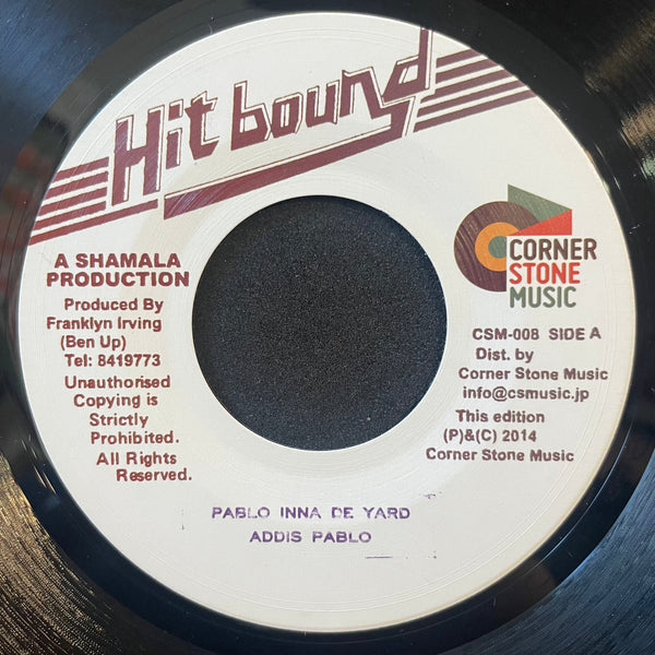 ADDIS PABLO / FRANKLYN IRVING [Pablo Inna De Yard / Inna De Dub]