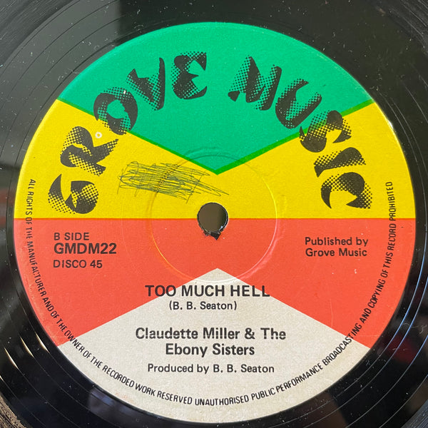 CLAUDETTE MILLER & THE EBONY SISTERS [Too Much Heven]