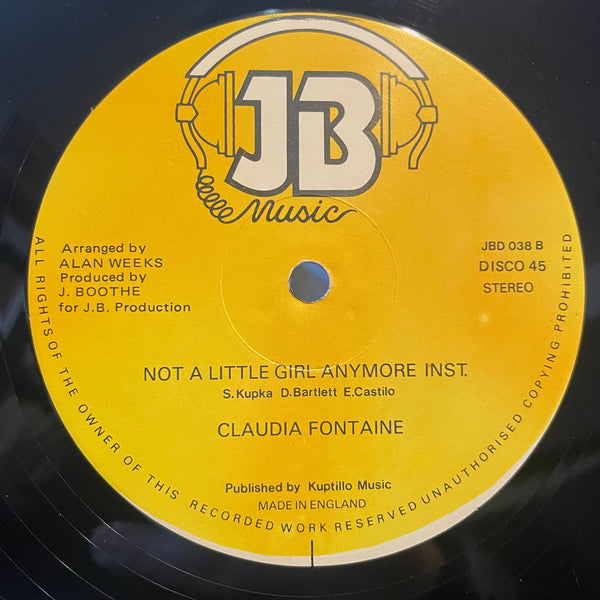 CLAUDIA FONTAINE [Not A Little Girl Anymore]