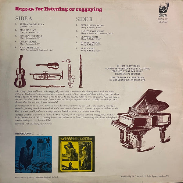 GLADSTONE ANDERSON & MUDIES ALL STARS [It May Sound Silly]