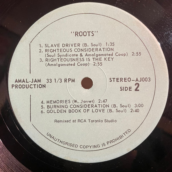 BOBBY SOUL ["Roots"]