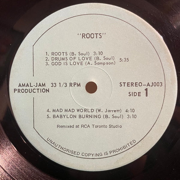 BOBBY SOUL ["Roots"]