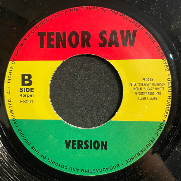 TENOR SAW [Jah Guide And Protect Me (Who's Gonna Help Me Praise)]