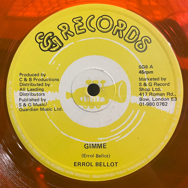 ERROL BELLOT [Gimme]