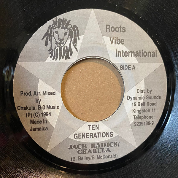 JACK RADICS & CHAKULA [Ten Generations]