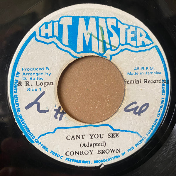 CONROY BROWN [Can't You See]