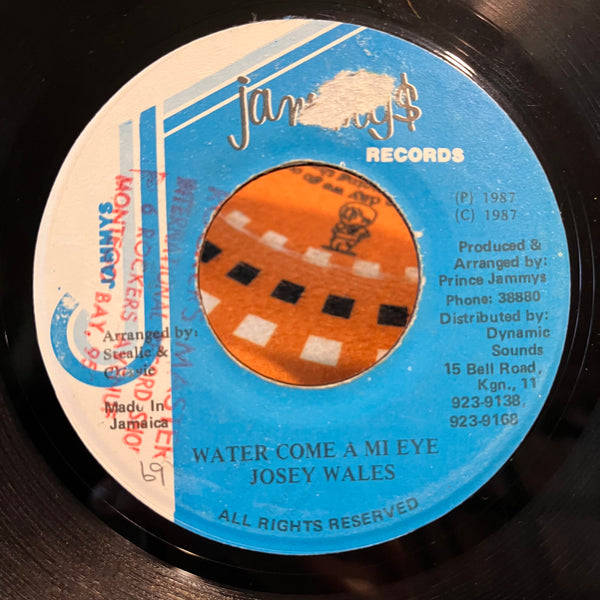 JOSEY WALES [Water Come A Mi Eye]