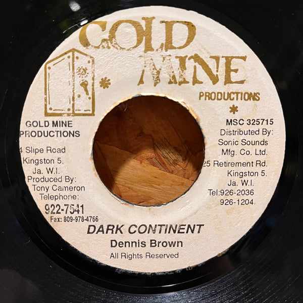 DENNIS BROWN [Dark Continent]