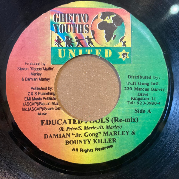 DAMIAN "JR. GONG" MARLEY & BOUNTY KILLER / EL PANCHO [Educated Fools (Remix) / Have To Be Strong]