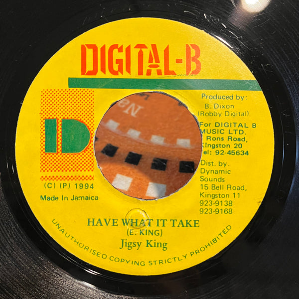 JIGSY KING [Have What It Take]