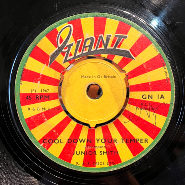 JUNIOR SMITH [I'm Groovin / Cool Dawn Your Temper]