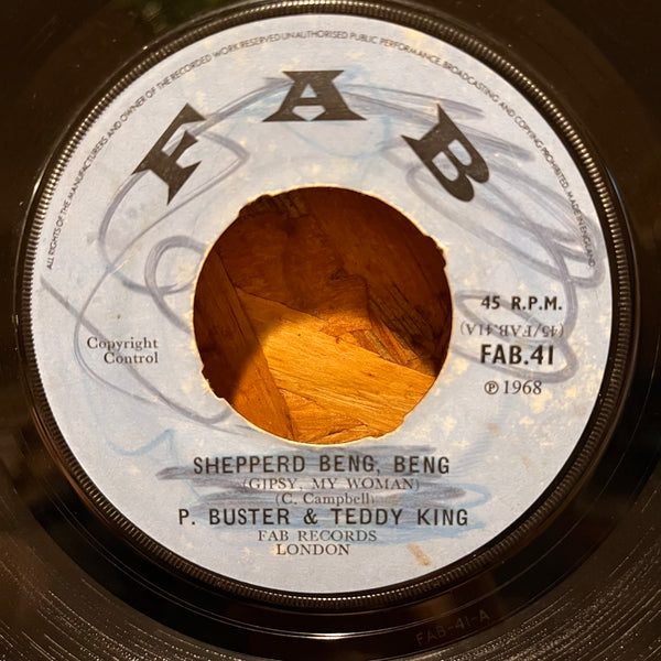 PRINCE BUSTER & TEDDY KING / THE TENNERS [Shepperd Beng Beng / Ride You Donkey]
