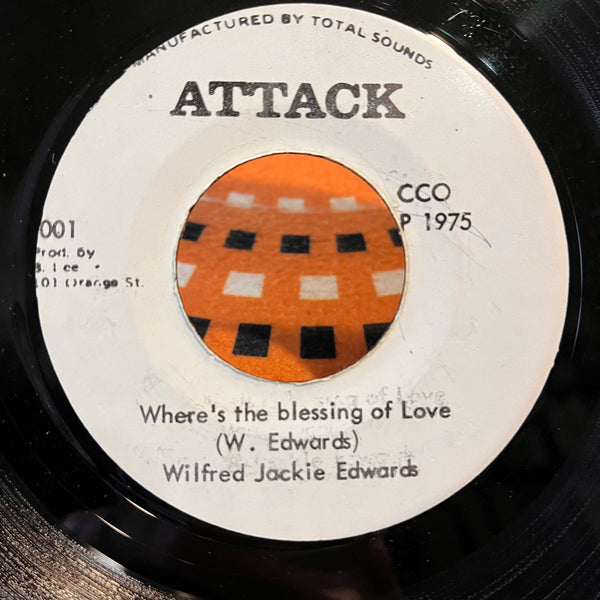 WILFORD JACKIE EDWARDS [Where's The Blessing Love]