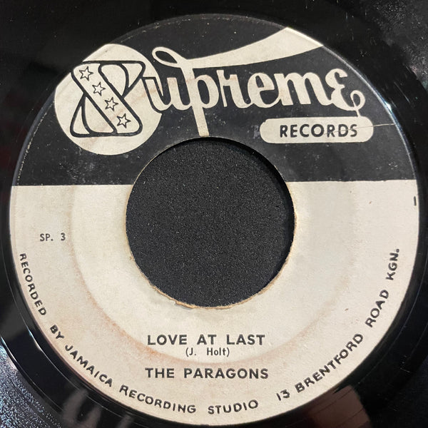 THE PARAGONS  [Play Girl / Love At Last]