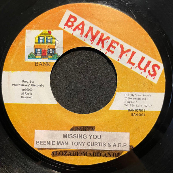 BEENIE MAN, TONY CURTIS & A. R. P. [Missing You]