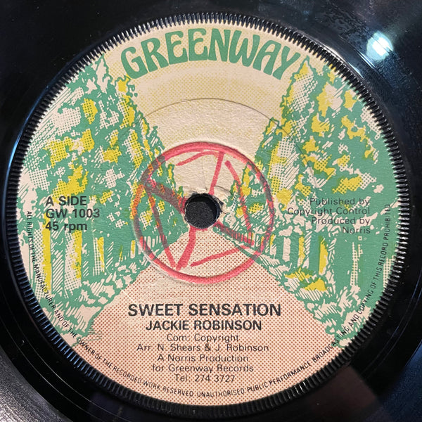 JACKIE ROBINSON [Sweet Sensation]