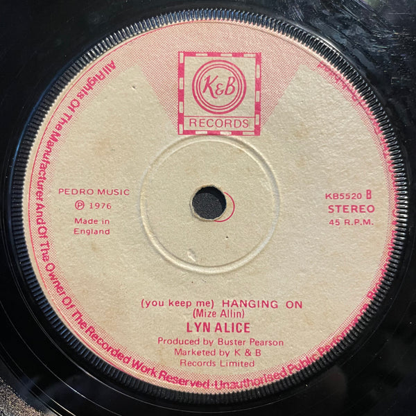 LYNN ALICE [(You Keep Me) Hanging On]