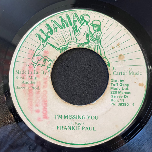 FRANKIE PAUL [I'm Missing You]