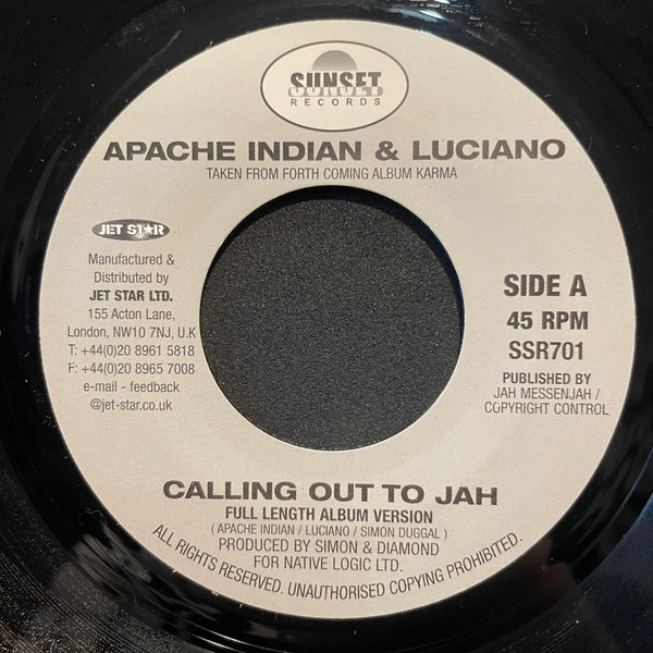 APACHE INDIAN & LUCIANO [Calling Out To Jah]