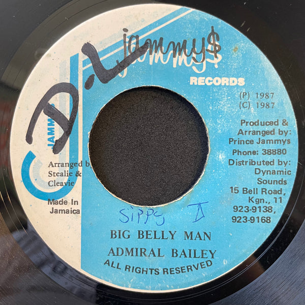 ADMIRAL BAILEY [Big Belly Man]