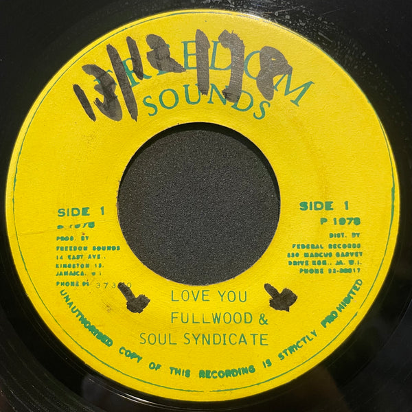 FULLWOOD & SOUL SYNDICATE [Love You]