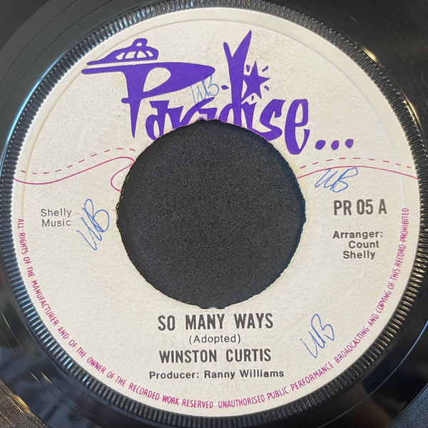 WINSTON CURTIS [So Many Ways / Pick Up The Pieces]