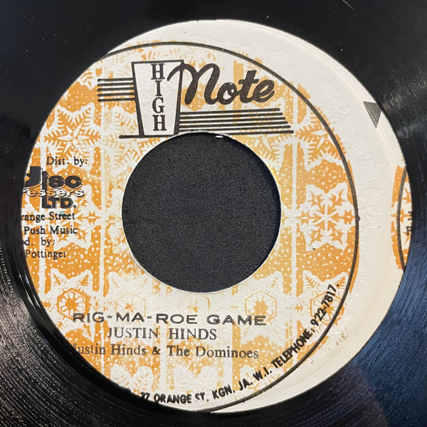 JUSTIN HINDS & THE DOMINOS [Rig-Ma-Roe Game]