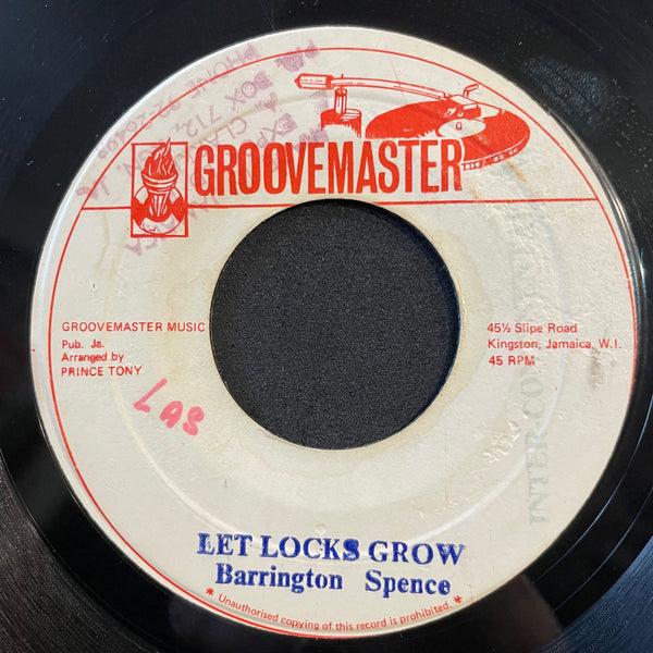 BARRINGTON SPENCE [Let Locks Grow]