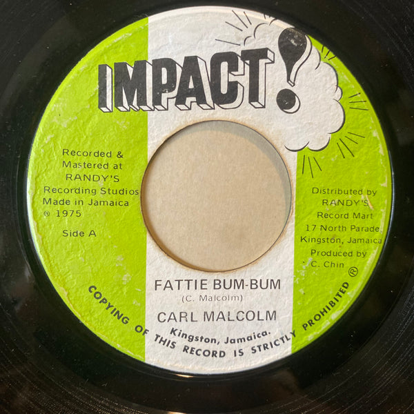 CARL MALCOLM  [Fattie Bum Bum ]
