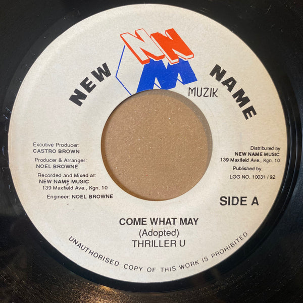 THRILLER U [Come What May]