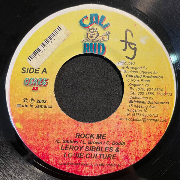LEROY SIBBLES & LOUIE CULTURE [Rock Me]
