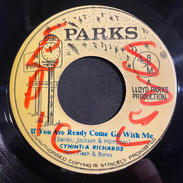 CYNTHIA RICHARDS [If You're Ready Come Go With Me]