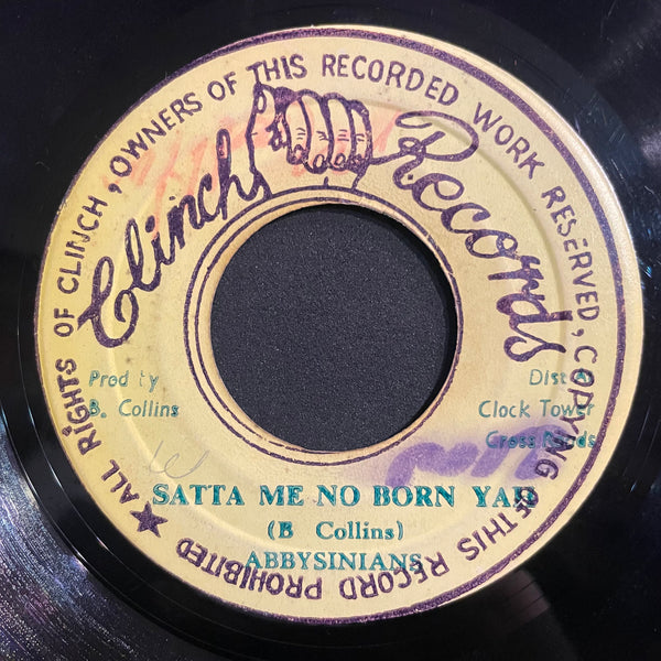 BERNARD COLLINS & ABBYSINIANS [Satta Me No Born Jah]