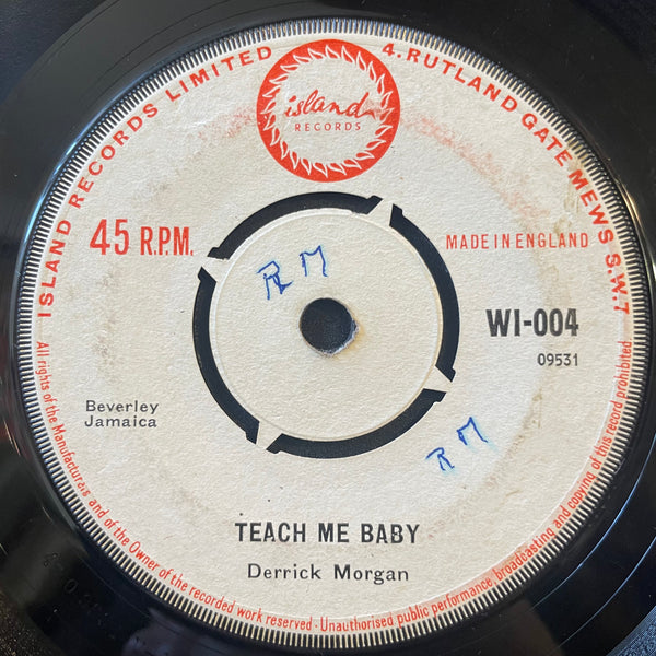 DERRICK MORGAN [Travel On / Teach My Baby]