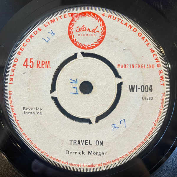 DERRICK MORGAN [Travel On / Teach My Baby]