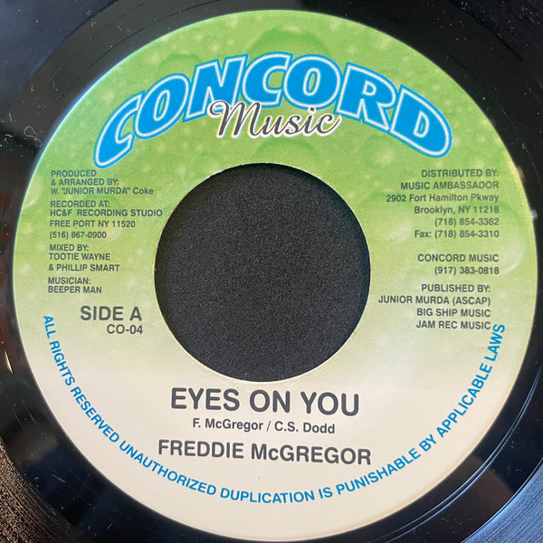 FREDDIE MCGREGOR [Eyes On You]