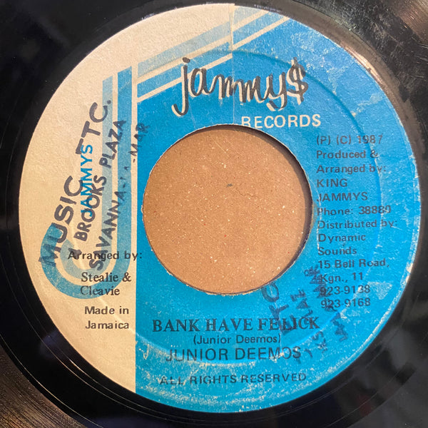 JUNIOR DEMUS [Bank Have Fe Lick]