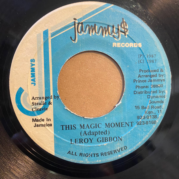 LEROY GIBBON [This Magic Moment]