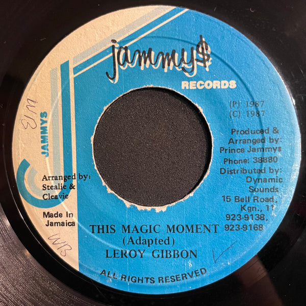 LEROY GIBBON [This Magic Moment]