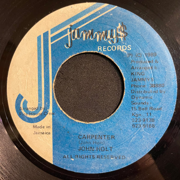 JOHN HOLT [Carpenter]