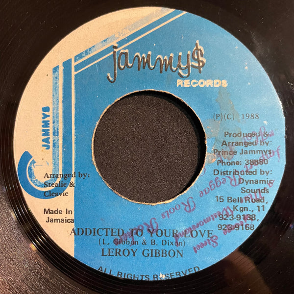 LEROY GIBBSON [Addicted To Your Love]
