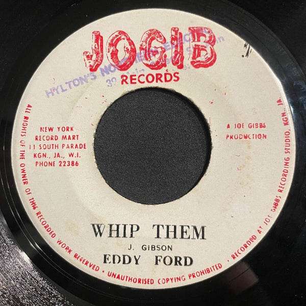 EDDY FORD  [Whip Then / If You Had Known]