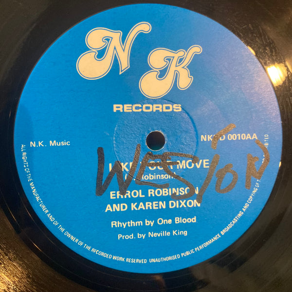KAREN DIXON / ERROL ROBINSON & KAREN DIXON [It's Love That Makes A Woman / I Like Your Move]