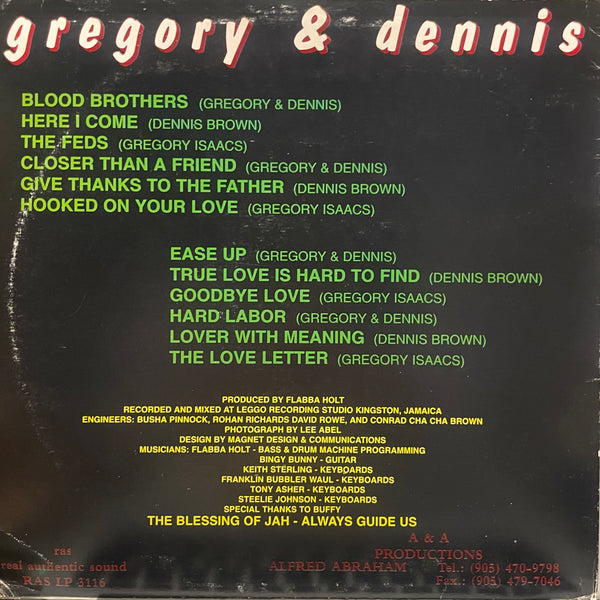 GREGORY ISSACS & DENNIS BROWN [Blood Brothers]