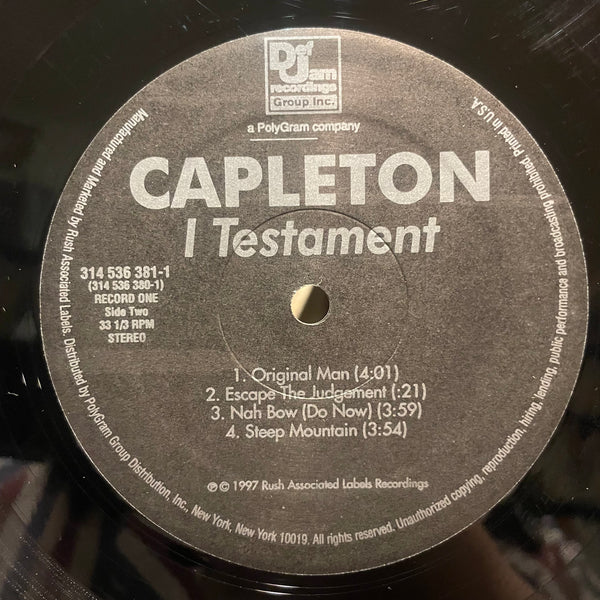 CAPLETON [I Testament]